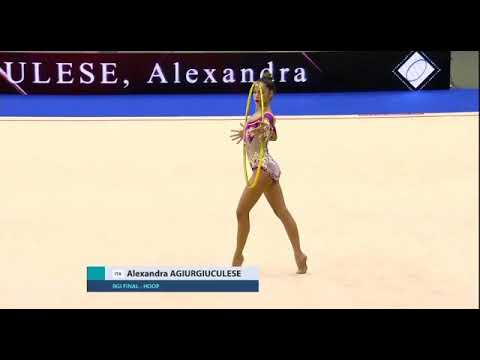 Alexandra Agiurgiuculese hoop final World Challenge Cup Portimao 2019