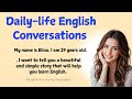 Daily Life English Conversations For English Speaking Practice English Story To Learn English