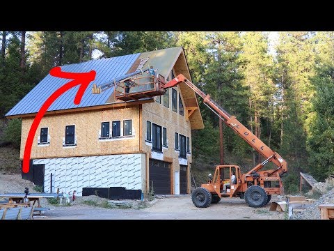 Building a House Start to Finish: Dangerous Roofing Install by Rookies