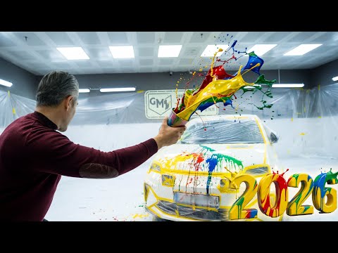 GMG GARAGE'S MOST UNIQUE PROJECT - WE SHOOT PAINT!