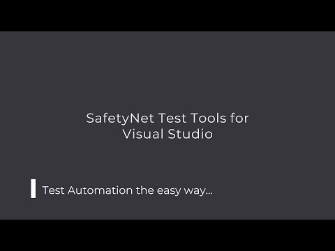 SafetyNet Test Tools Intro