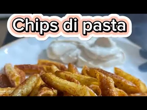 Chips di pasta , provatele e fatemi sapere