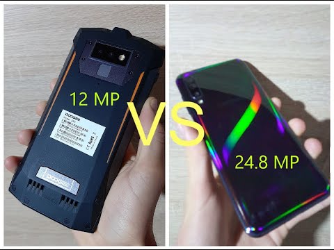 SAMSUNG Galaxy A50 vs DOOGEE S80 - Rear photo camera comparison