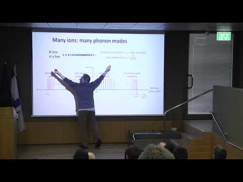 Quantum Simulations with Trapped Ions - Prof. Christopher Monroe