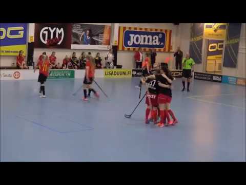 FBC Loisto vs. Koovee A-tytöt (3.1.2018 / Turku) -  Maalikooste