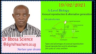 Asexual reproduction and alternative generation