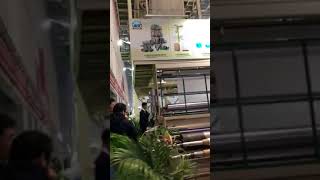 MÁY THỔI MÀNG HDPE 2 LỚP ABA TỰ ĐỘNG THU ĐẢO CUỘN KHỔ MÁY 2200