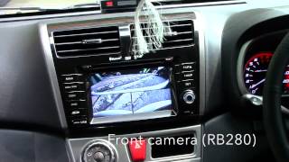 Perodua Myvi (Lagi Best) - Rear camera interface, (AN4007) & front camera on stock head unit