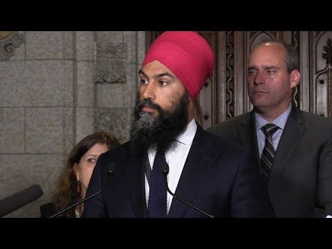 NDP Leader Jagmeet Singh explains why he ejected Saskatchewan MP