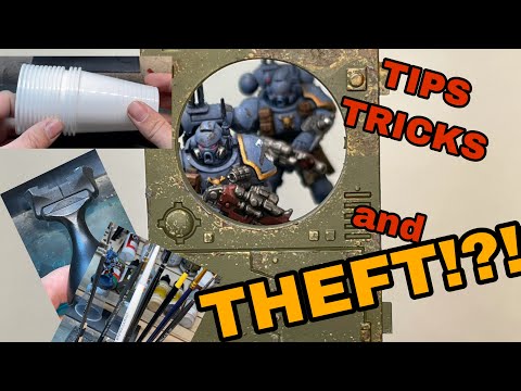 Tips and trick for miniature painting YOU CANT MISS OUT ON! But probably could ;)