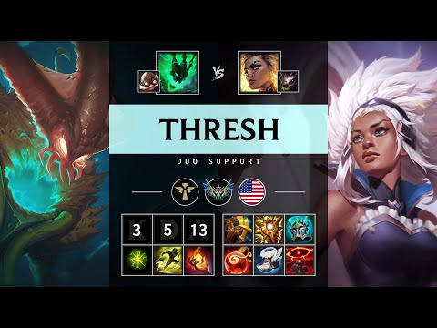 Thresh Support vs Rell - NA Challenger Patch 25.08
