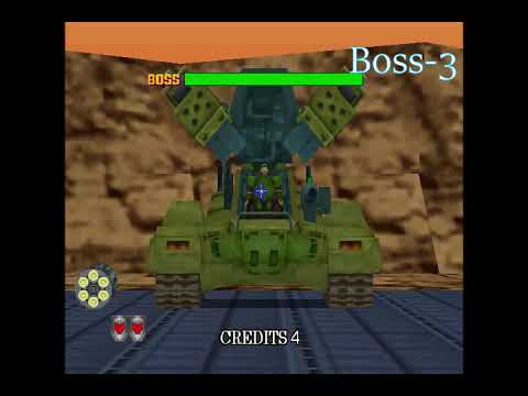 Virtua Cop 2 All Boss Fights(All 4 boss)