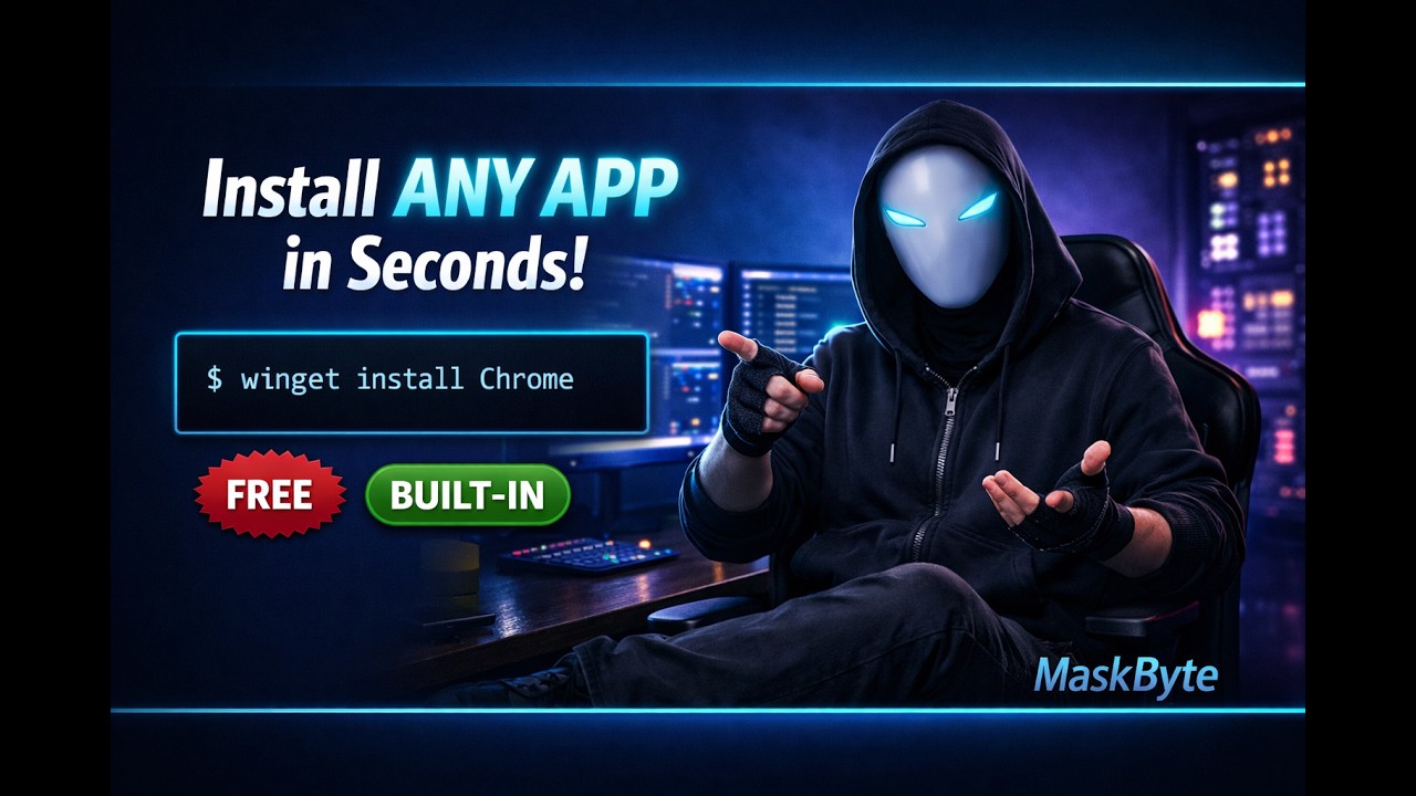 Stop Downloading Apps Manually! Windows Winget Tutorial 2026