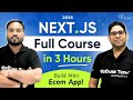 Next JS Full Course For Beginners 2025 Learn Build A Mini Ecommerce App Project Part 1