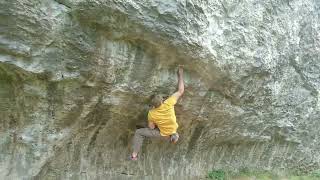 Video thumbnail: Pump Up the Powerband, 8a+. Peak District
