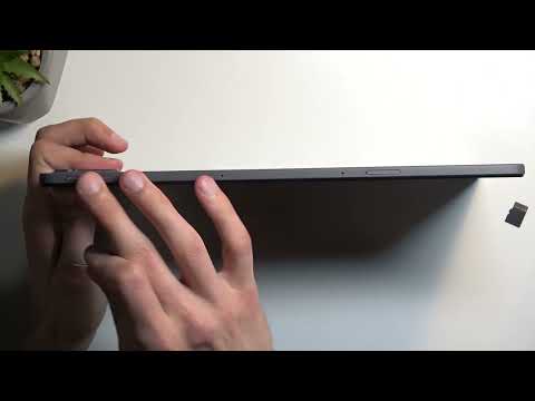 How To Insert Micro SD Card To LENOVO Tab P11 Gen 2