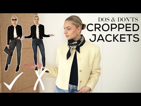 DOS AND DON'TS OF CROPPED JACKETS | How to Wear One of...