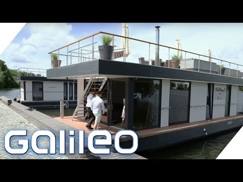 Living 2.0! The new generation of houseboats | Galileo | ProSieben