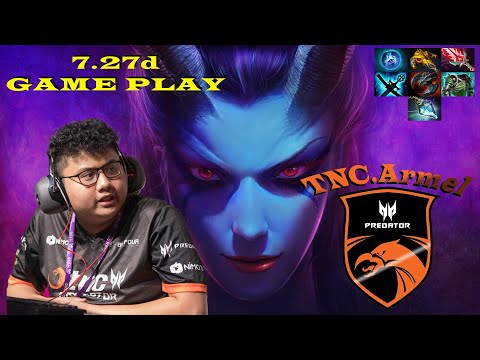 Armel - [TNC] Queen of Pain MID Dota 2 Pro Gameplay 7.27d