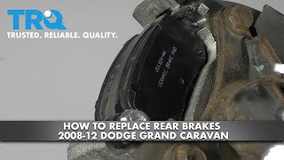 Dodge Grand Caravan Brake Rotors: A Guide for 2008-2020 Models | Go ...