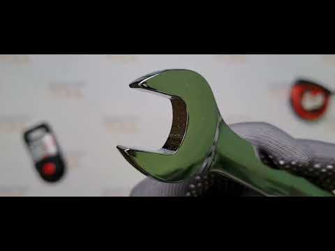 Ключ ріжково-накидний YATO з тріщаткою та шарніром : CrV, М= 19 мм, L= 245 мм [10/50/100]