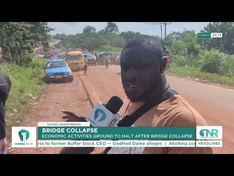 SATASO BRIDGE COLLAPSE: Businesses Struggle Weeks After Mampong-Ejura Road Disaster