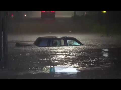 Flash Flooding in Jackson as storms accelerate across the south USA