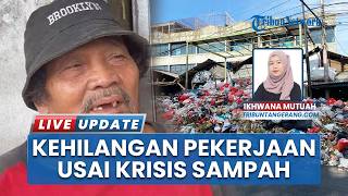 Petugas Kebersihan Pasar Cimanggis Tangsel Kehilangan Pekerjaan Pasca-Krisis Sampah