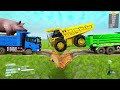 Spintires Mudrunner Big Truck Mini Tractor Mud Wrestling Match Day146