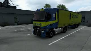 Euro Truck Simulator 2 - Sitrans Logistique(F) - RENAULT T - Paris(F) to Calais(F)