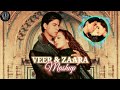 Veer Zaara Mashup SRK Preity Lata Mangeshkar Sonu Nigam DEVIL MUSIC Old Songs 90sMashup