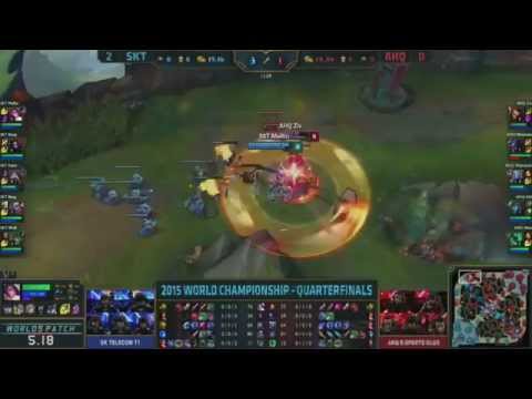 Marin, Best Top World Highlights - LoL SKT World Championship 2015