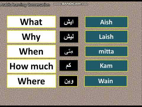how to ask questions in Local spoken Arabic with examples- Asking questions in Arabic Saudi Arabia