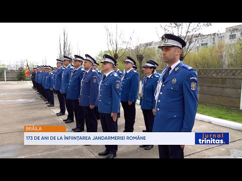 173 de ani de la înființarea Jandarmeriei Române, sărbătoriți la Brăila