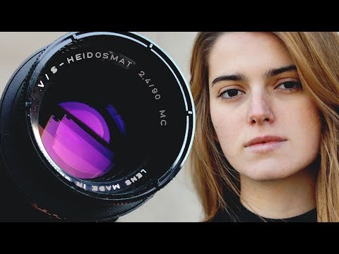 Using a cheap Slide Projector Lens for Portraits (Amazing bokeh)