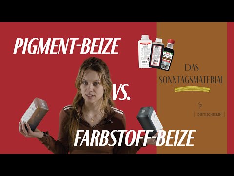 Das Sonntagsmaterial I Clou Holz Beize