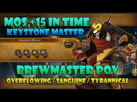 Mythic +15 Maw of Souls - Keystone Master | Brewmaster PoV