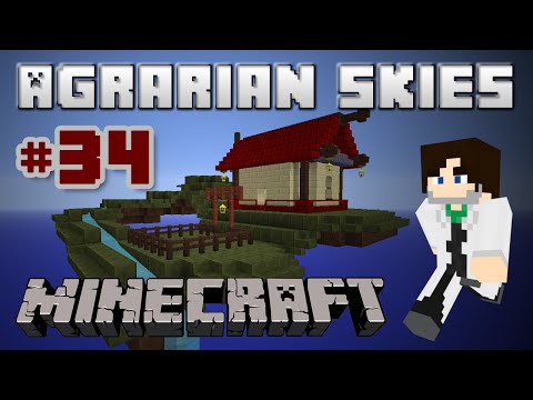 Minecraft FTB Agrarian Skies - Ep 34 - Ender Farm