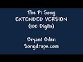 Pi Song: Expert Level. The Pi Song with 100 Digits