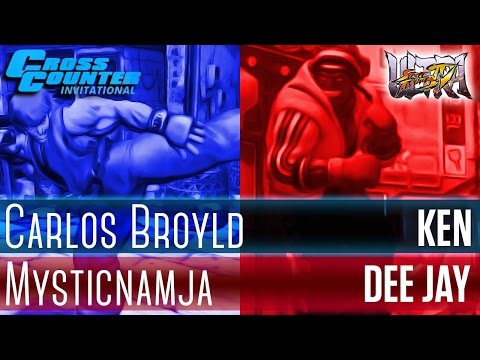 Cross Counter Invitational: Loser's Bracket - Carlos Broyld (Ken) vs Mysticnamja (Dee Jay)