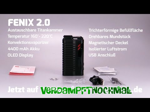 FENIX 2 Vaporizer | Unboxing