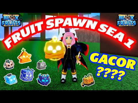 Fruit Spawn Location Tutorial In Sea 1 #bloxfruits #roblox