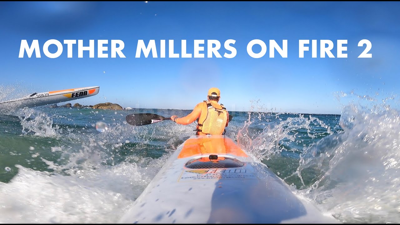 SURFSKI: FIRE RUN2 rear cam (6.00pm Thurs 22 Dec)