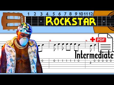 DaBaby Rockstar Guitar Tab DaBaby Rockstar Guitar Tab
