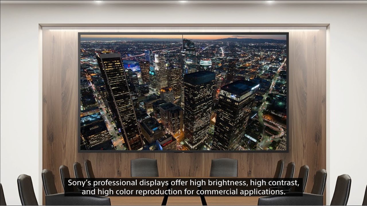 BRAVIA Professional Displays BZ40J 100" & BZ30J 32"