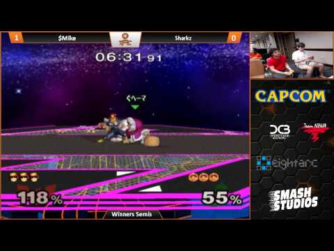 TFC 2015 : Top 8 - Melee - $Mike vs Sharkz WS