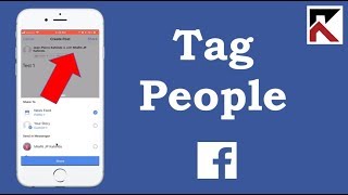 How To Tag People in Facebook Post Facebook iPhone