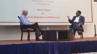 Justice Chelameswar speaks on post retirement, CJI and Judge Loya - Part 1 video