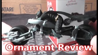 Hallmark Batman Bat-Pod 2013 Ornament Review - The No Swear Gamer