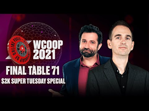 WCOOP 2021🔴 71-H: $2K Super Tuesday Special edition Final Table ♠️ WCOOP 2021 ♠️ PokerStars